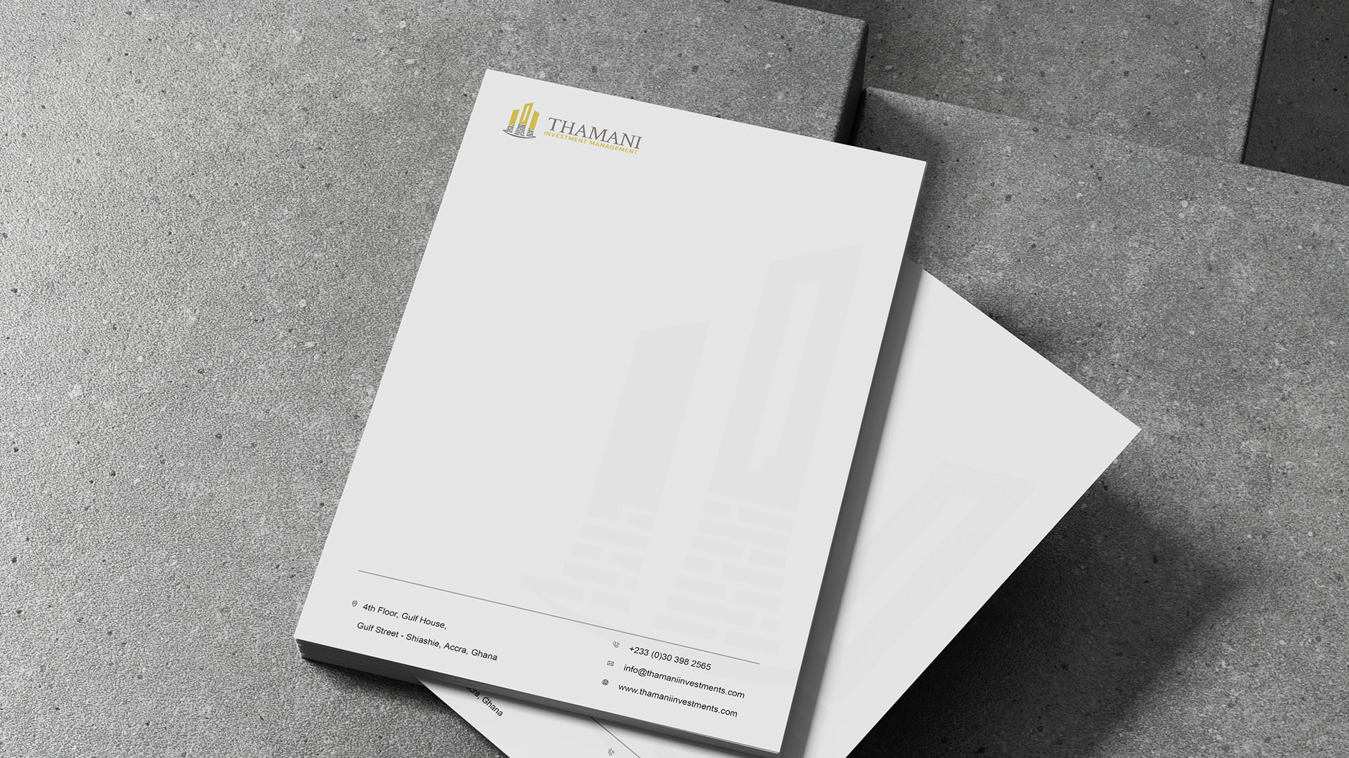 Thamani Letterhead